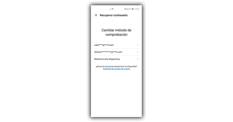 metodos recuperar cuenta huawei