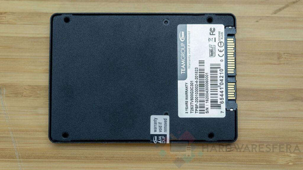 T-FORCE-SSD-GAMING-VULCAN-500 GB posteriore generale