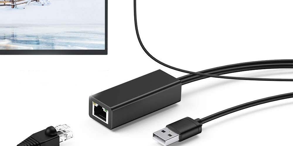VOKY Adattatore da micro USB a Ethernet
