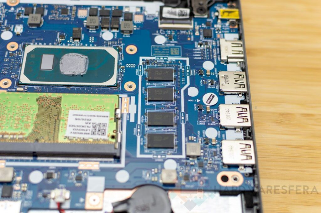Memoria RAM per laptop LENOVO IDEAPAD 3 15IIL05 saldata