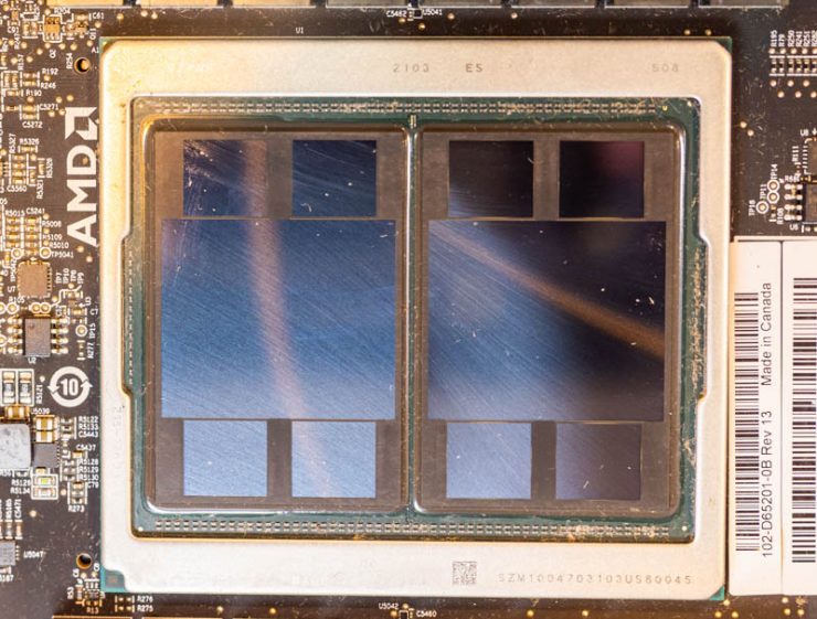 AMD Instinct MI250X - Design multichip