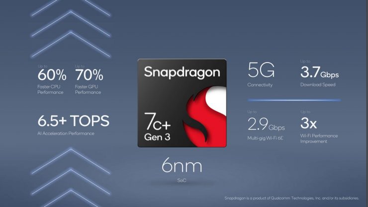 Snapdragon 7c + Gen3