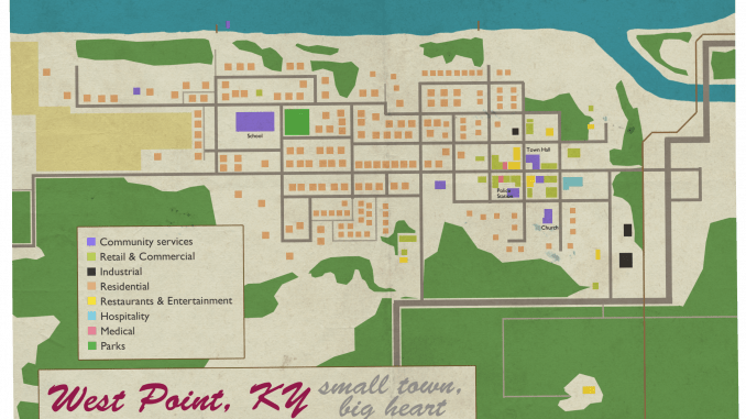 Mappa di Westpoint
