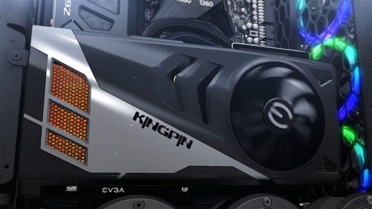 EVGA GeForce RTX 3090 Ti KINGPIN in un sistema