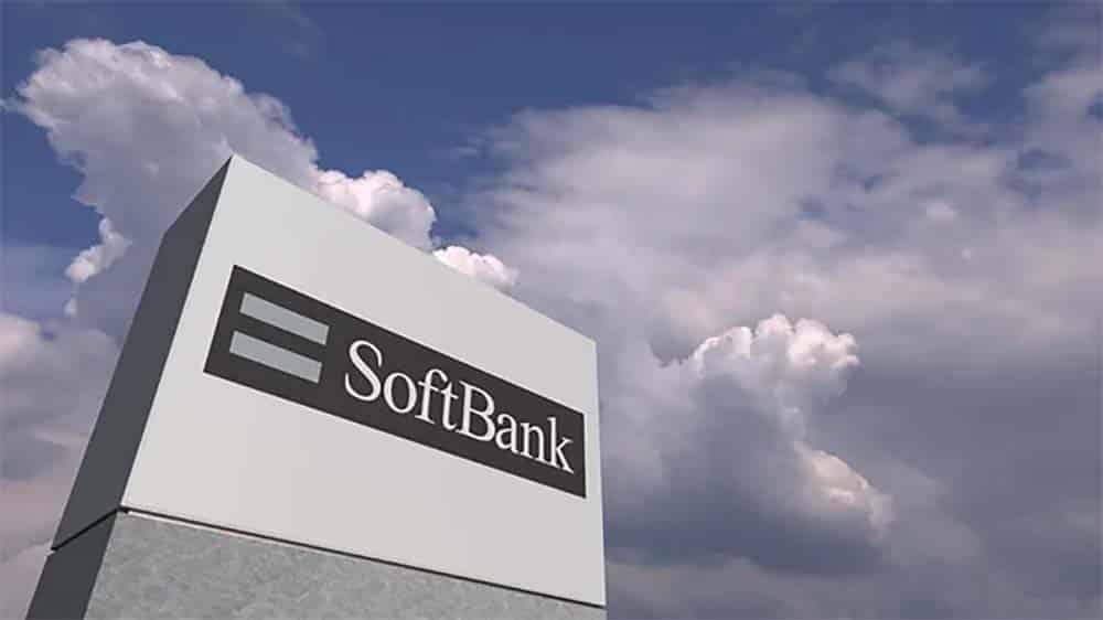Entrate record di calo di SoftBank