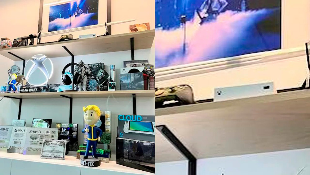 Xbox Keystone nell'ufficio di Phil Spencer