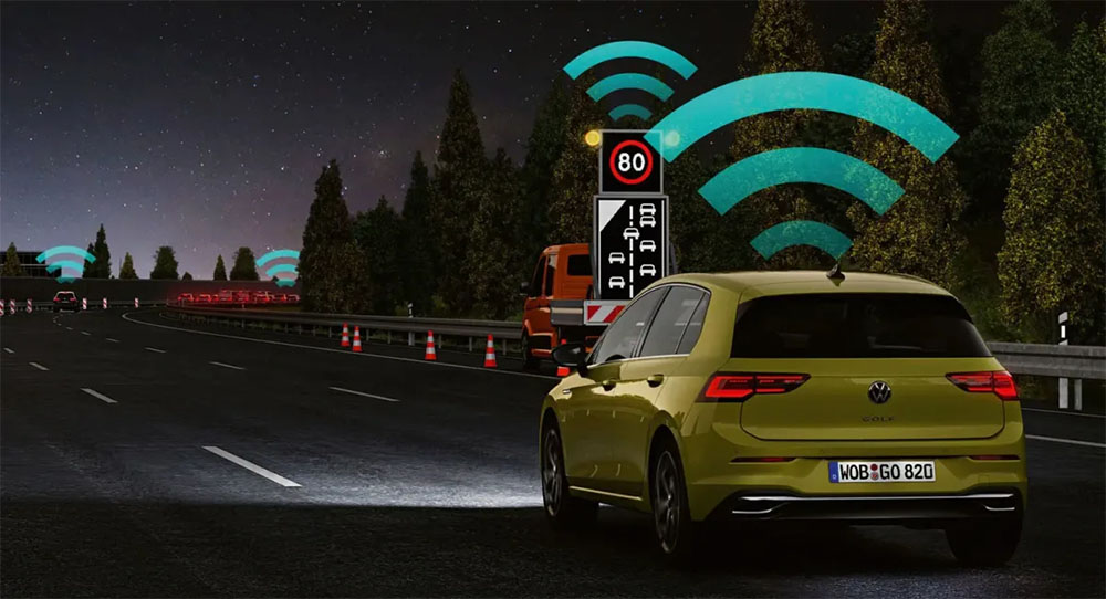 Wi-Fi 5 GHz auto su strada