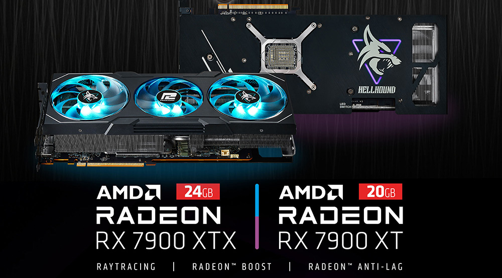 PowerColor Hellhound Radeon RX 7900 XTX e XT