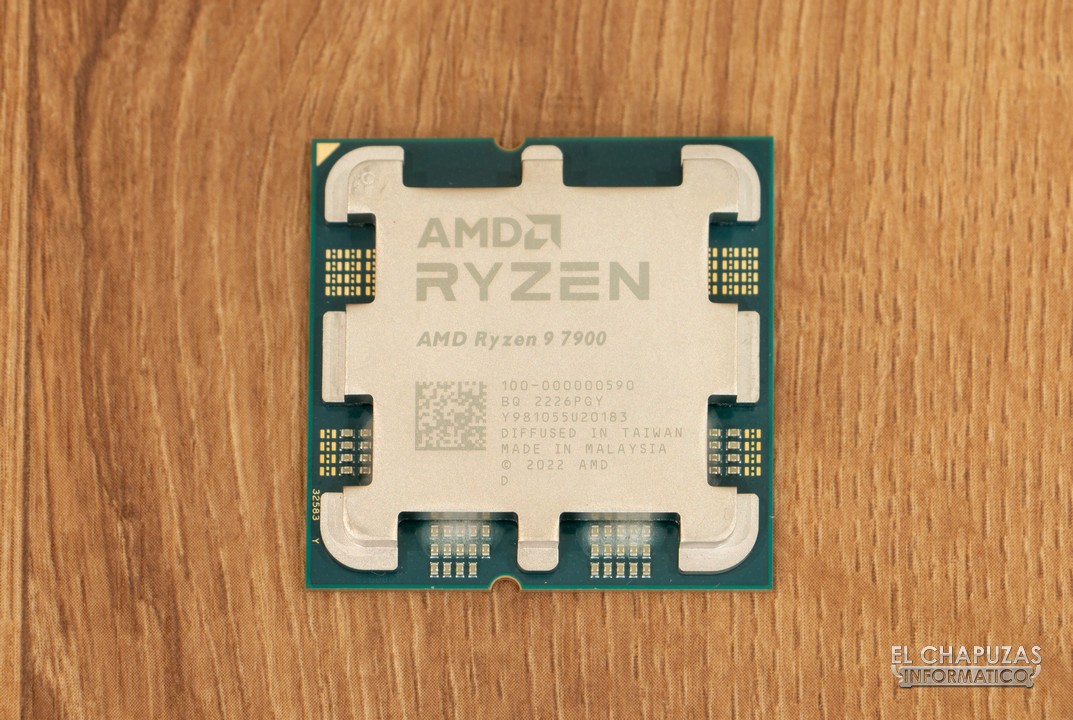 AMD Ryzen 9 7900 - Anteriore