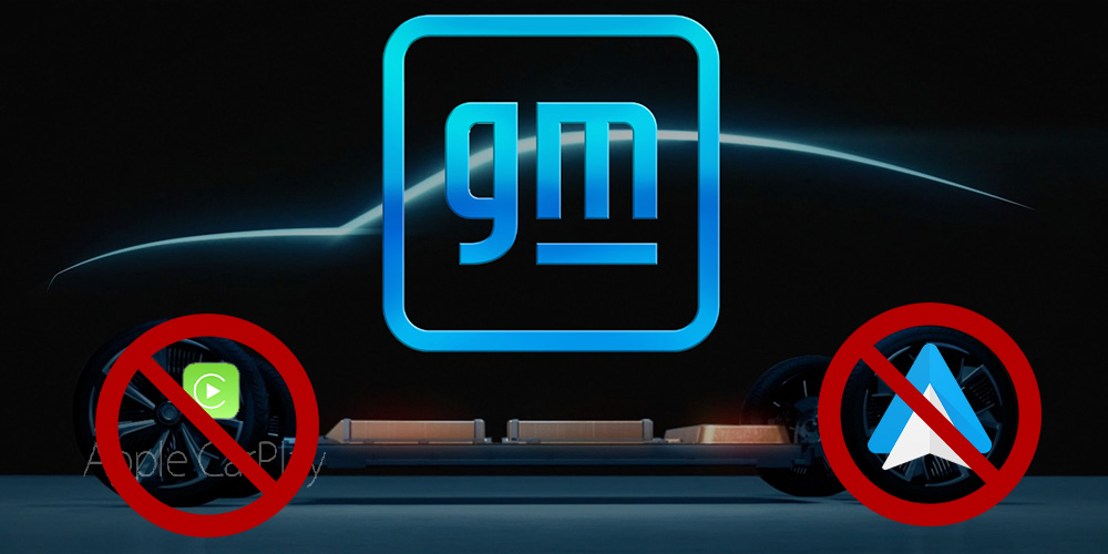 GM vieterà Android Auto e Apple CarPlay nelle sue auto elettriche