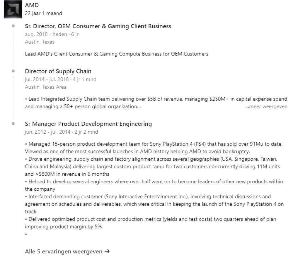 AMD Linkedin