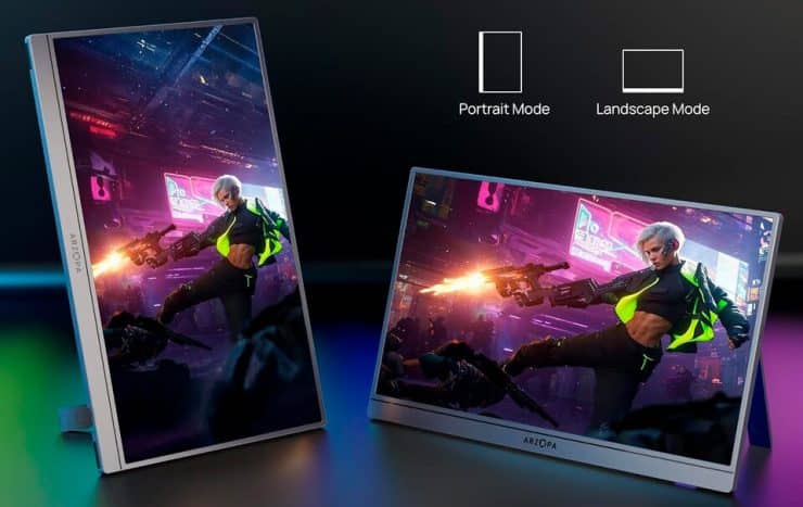 Monitor di gioco portatile ARZOPA Z3FC