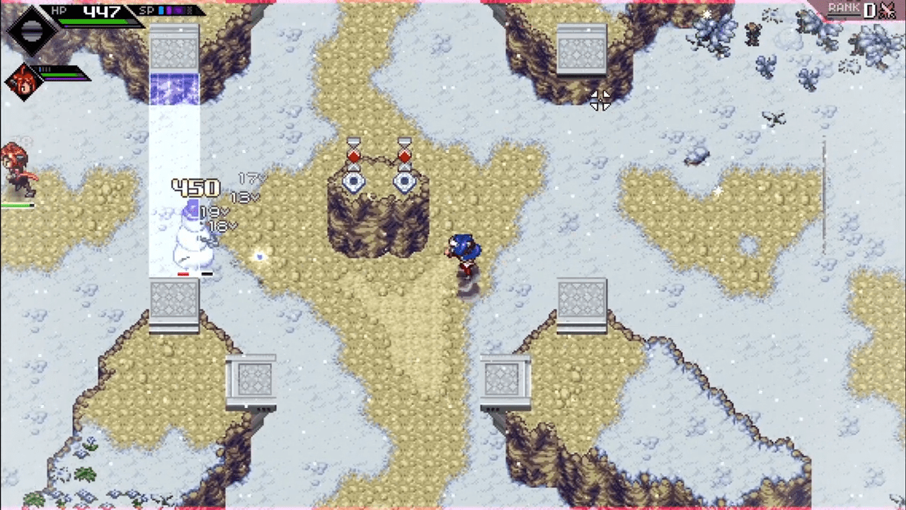 Come il combattimento principale elementare e la risoluzione di puzzle in Crosscode