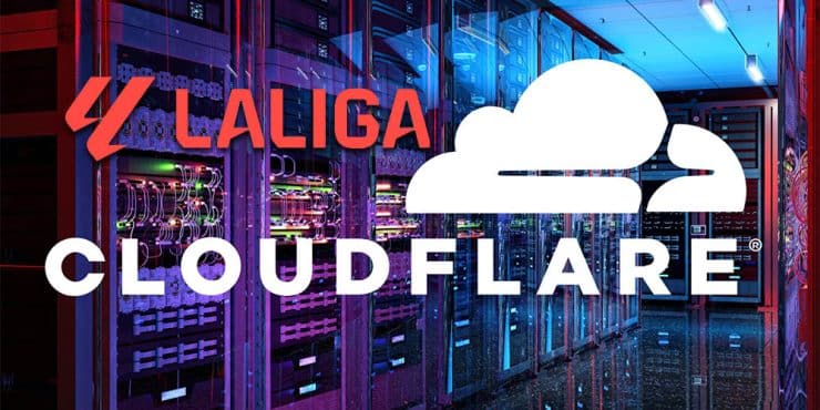 Cloudflare blocca la corte di laliga